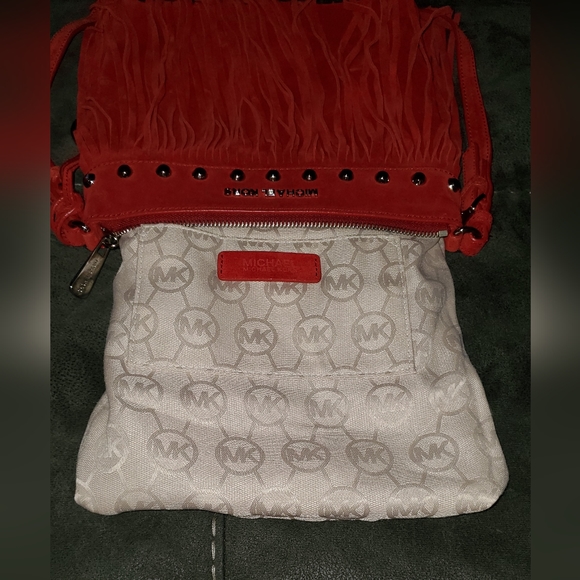 Authentic Michael kors Fringe crossbody - Picture 10 of 17